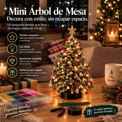 Árbol de Navidad DIY para crear en familia