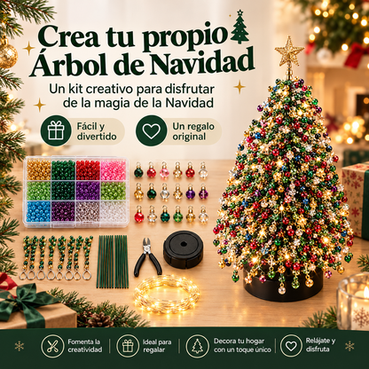 Árbol de Navidad DIY para crear en familia
